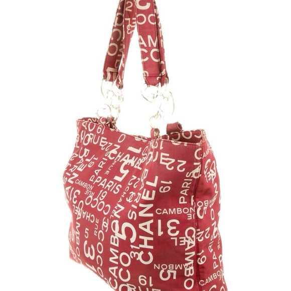 Authentic Chanel Vintage 31 Rue Cambon Canvas Tote - Picture 3 of 5